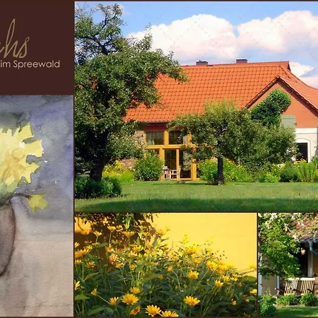Apartment Janischs Im Spreewald, Terrasse, Grosser Garten Und Blick Inklusive *