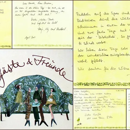 Janischs Im Spreewald, Terrasse, Grosser Garten Und Blick Inklusive Апартаменты