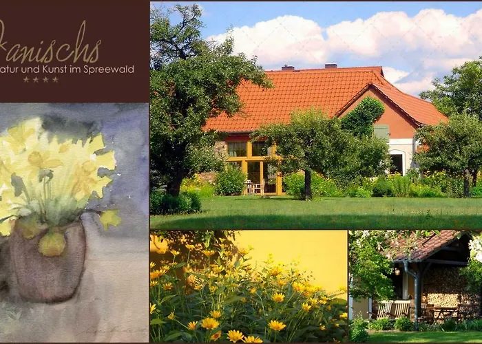 アパート Janischs Im Spreewald, Terrasse, Grosser Garten Und Blick Inklusive *